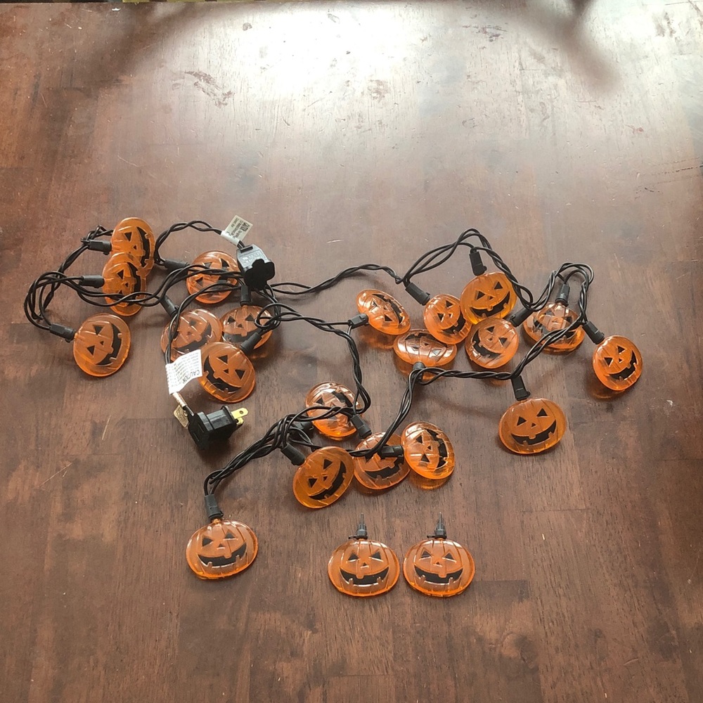 😈 Pumpkin String of Lights